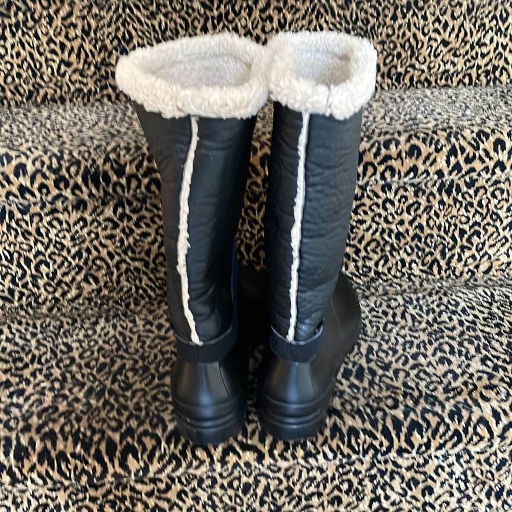 SANTANA CANADA BLACK Rain Boots size 10 - Picture 3 of 9